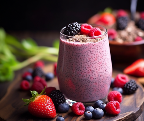 Chia Berry Smoothie