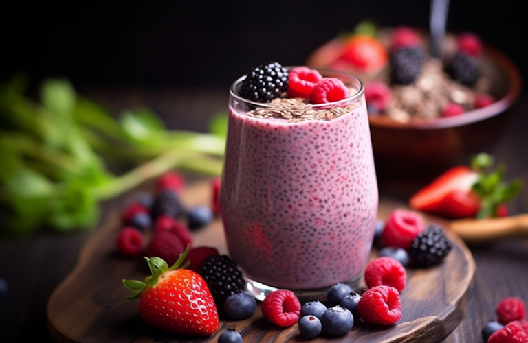 Chia Berry Smoothie