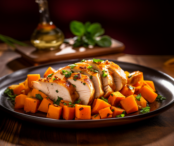 Roasted-Chiken-And-Sweet-Potatos