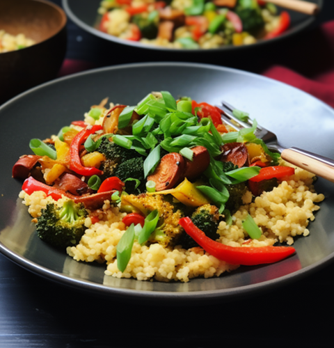 Cauliflower Rice Stir-Fry