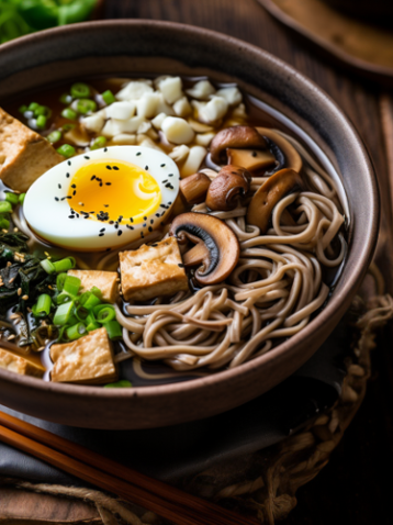 Japanese Soba Noodle Bowl