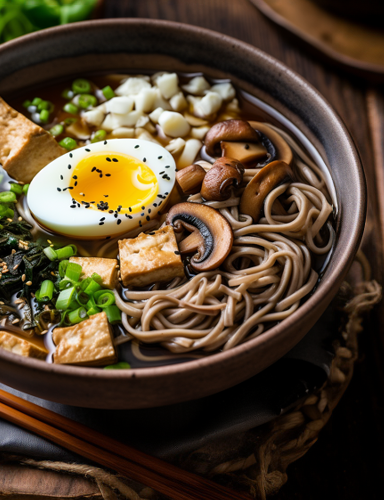 Japanese Soba Noodle Bowl