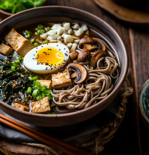 Japanese Soba Noodle Bowl