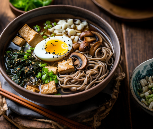 Japanese Soba Noodle Bowl